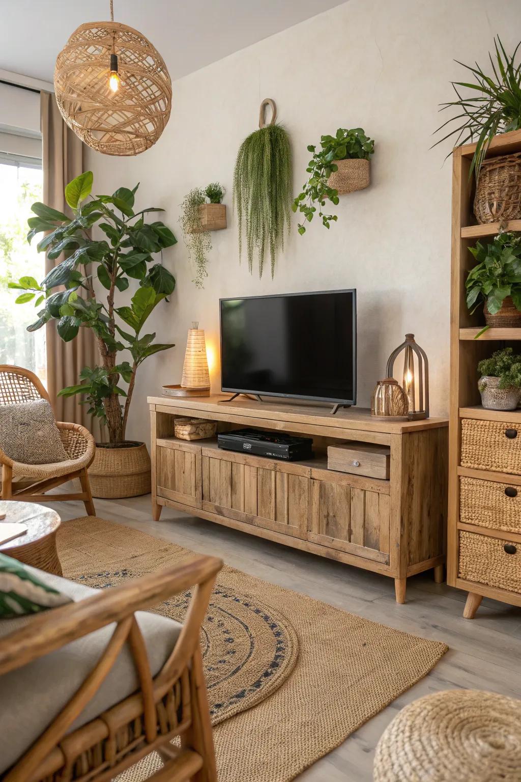 Sustainable resources offer eco-friendly elegance.