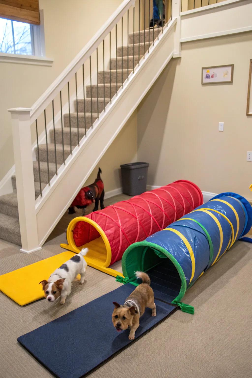 A playful arrangement can furnish boundless amusement for your small canine.