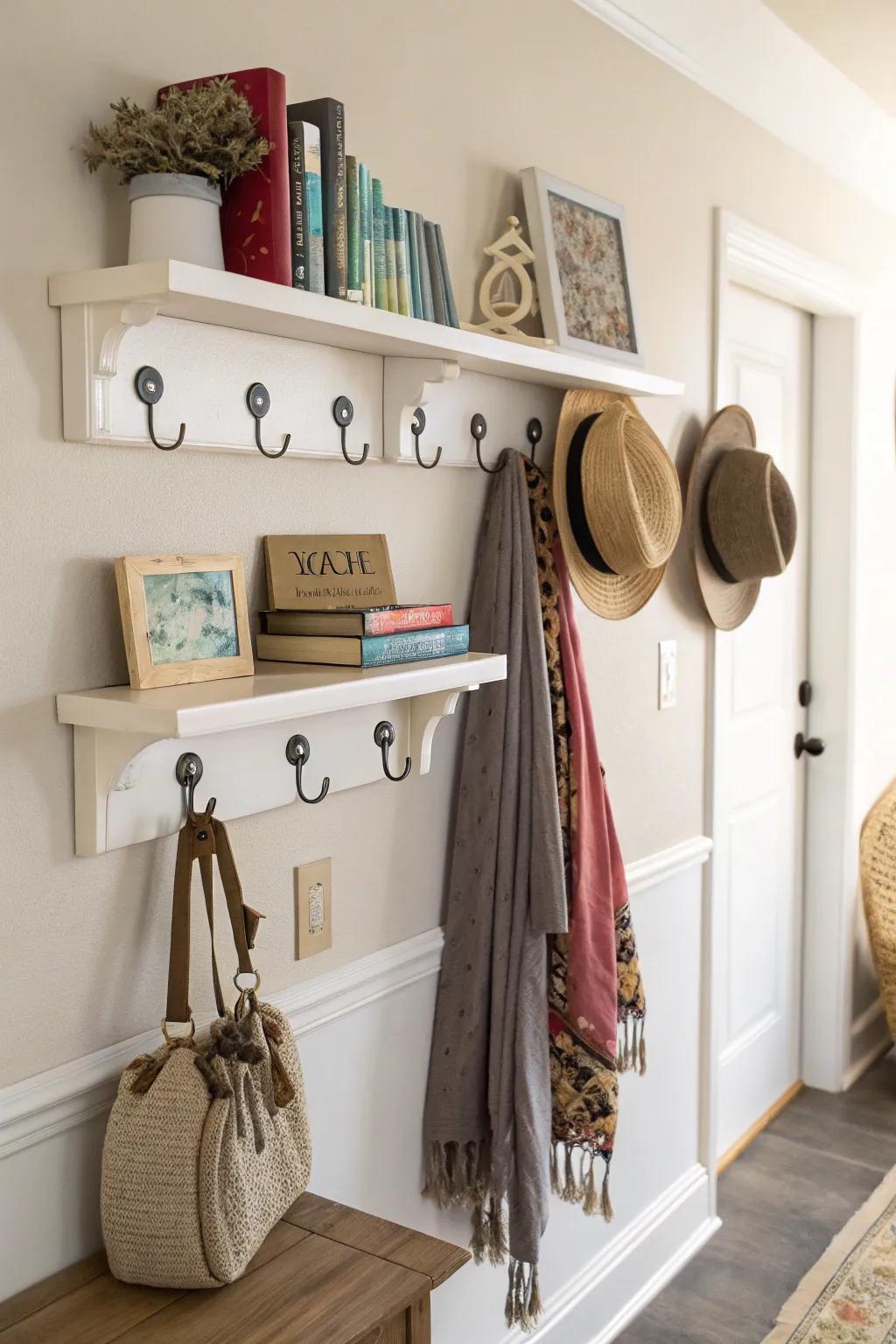 Operative decor merges style and utility.