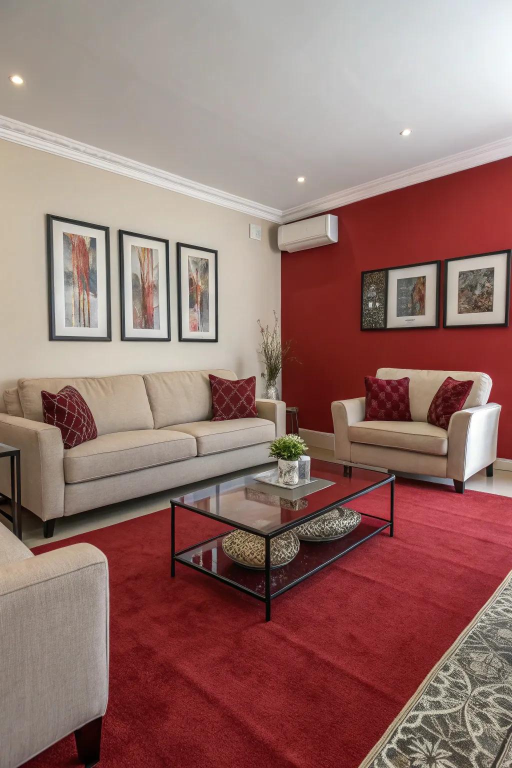 Vibrant carpets add energy and personality to any space.