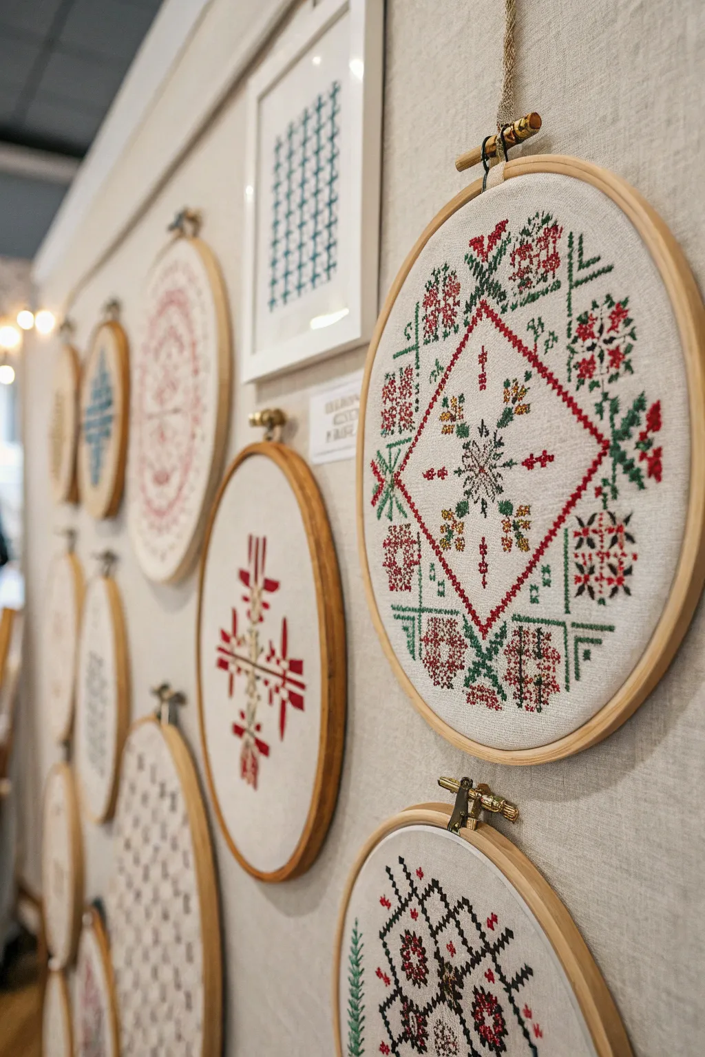 Creative Display Ideas for Handcrafted Stitch Pieces