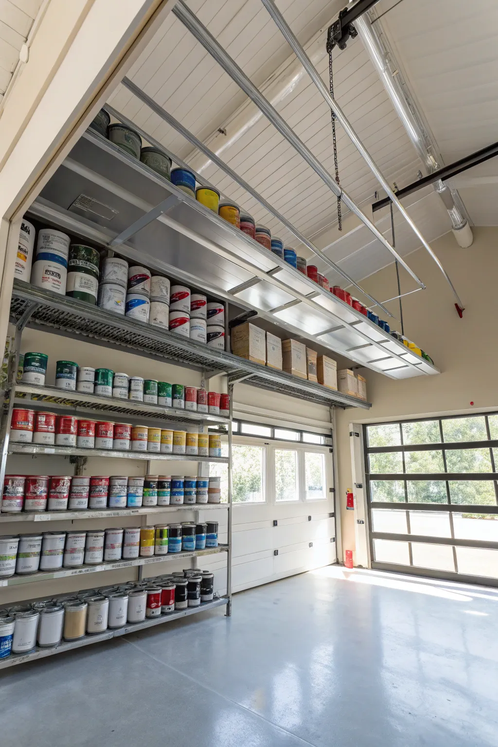 Practical Shelving Ideas for Paint Can Storage
