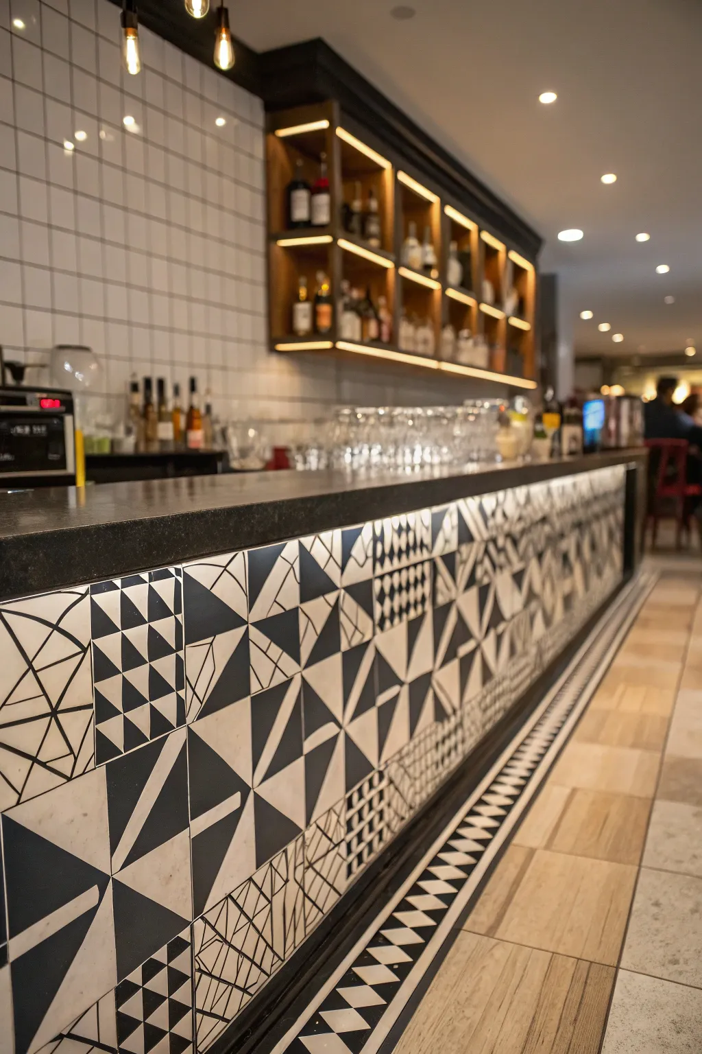 Eye-Catching Ideas for the Wall Behind Your Bar