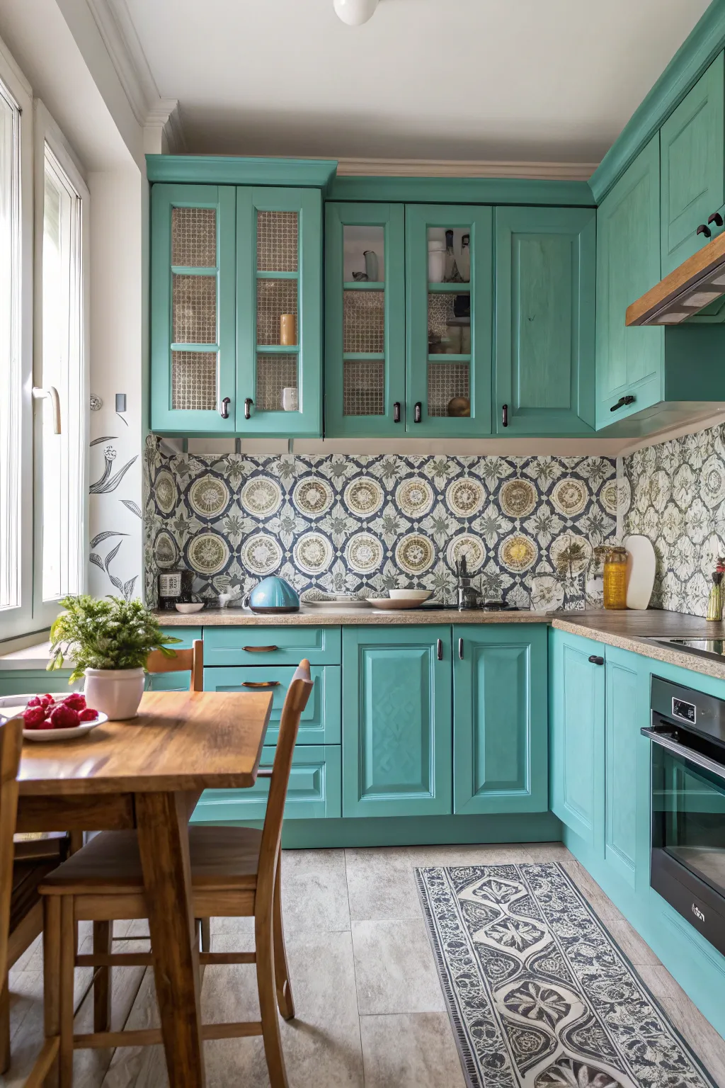 Best Ideas to Transform Your Cabinets with Turquoise