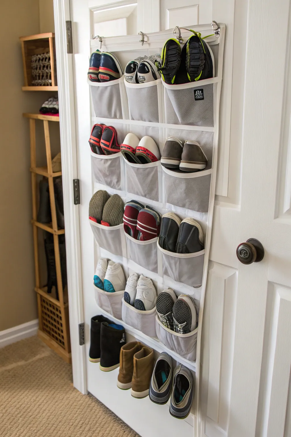 Creative Storage Ideas for Shoes at the Backdoor