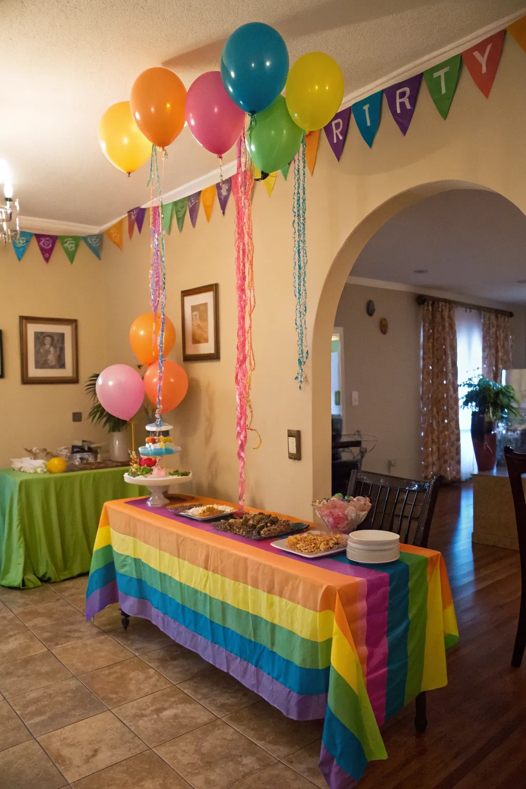 Fresh Table Ideas with Plastic Tablecloths