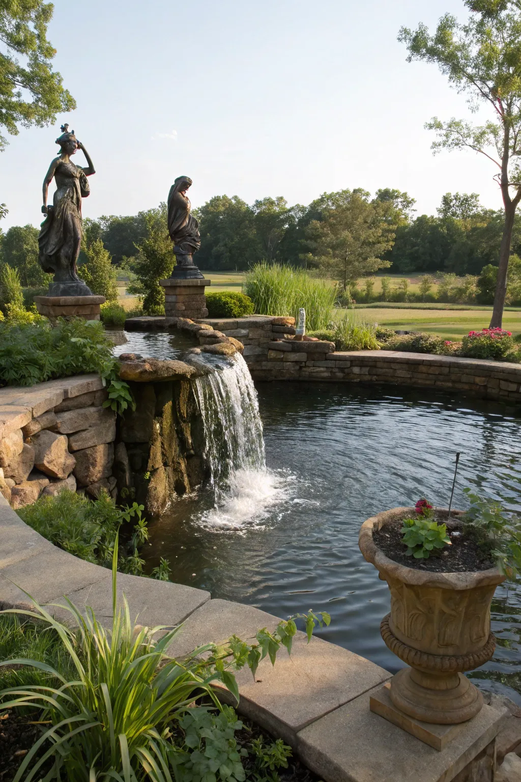 Pond Waterfall Garden Ideas for a Lush, Tranquil Oasis