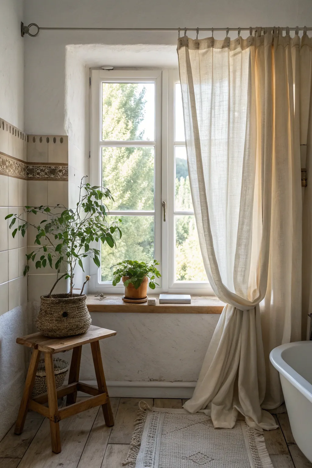 Chic Window Solutions for Bathrooms