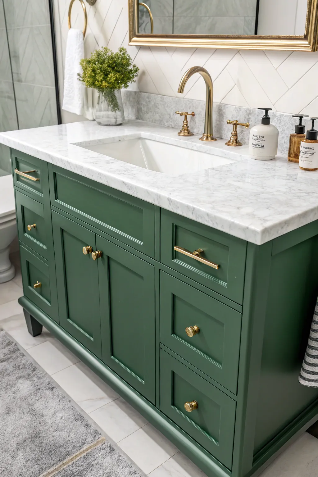 Inspiring Green Vanity Ideas for Any Style