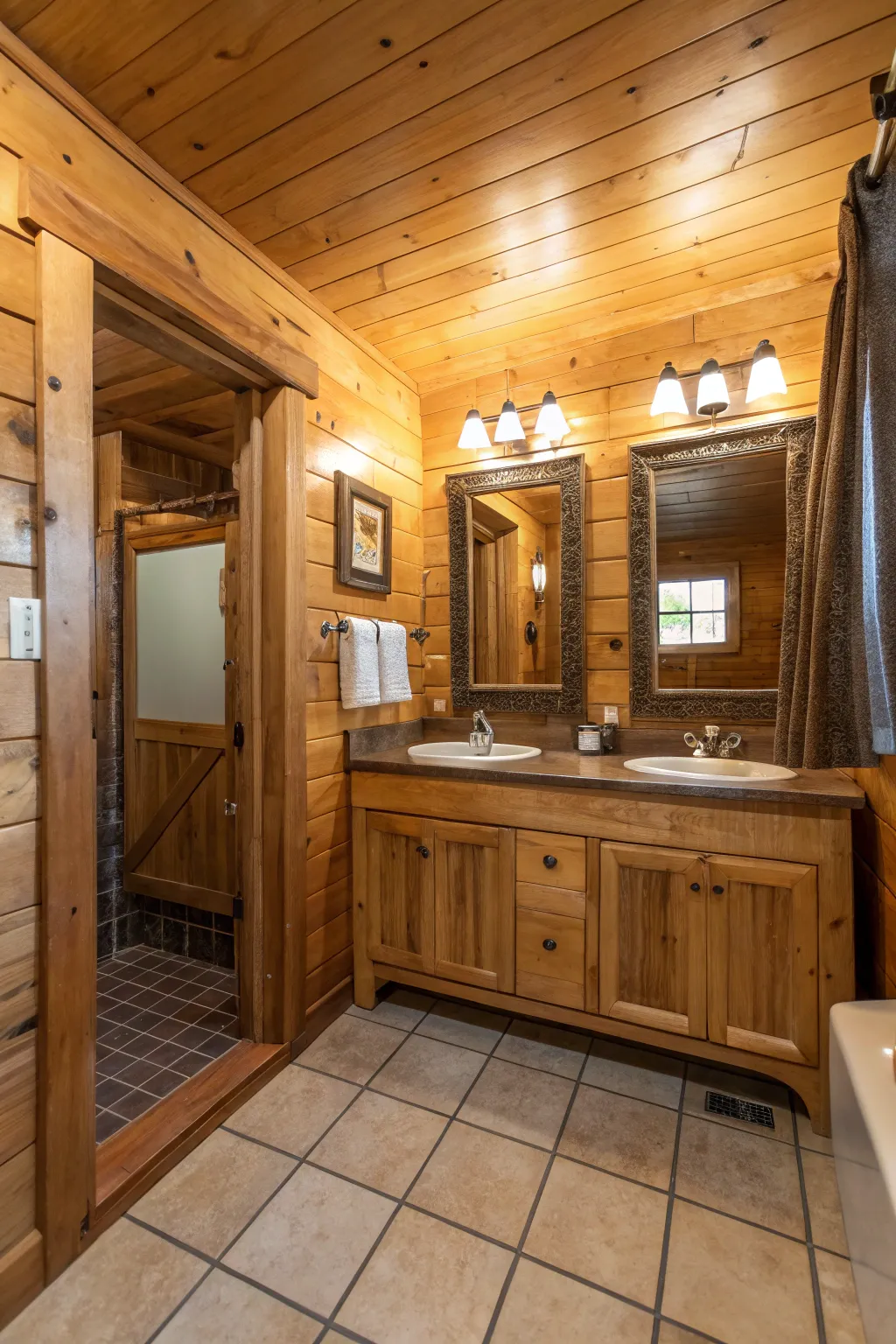 Essential Decor Ideas for a Cozy Cabin Bathroom