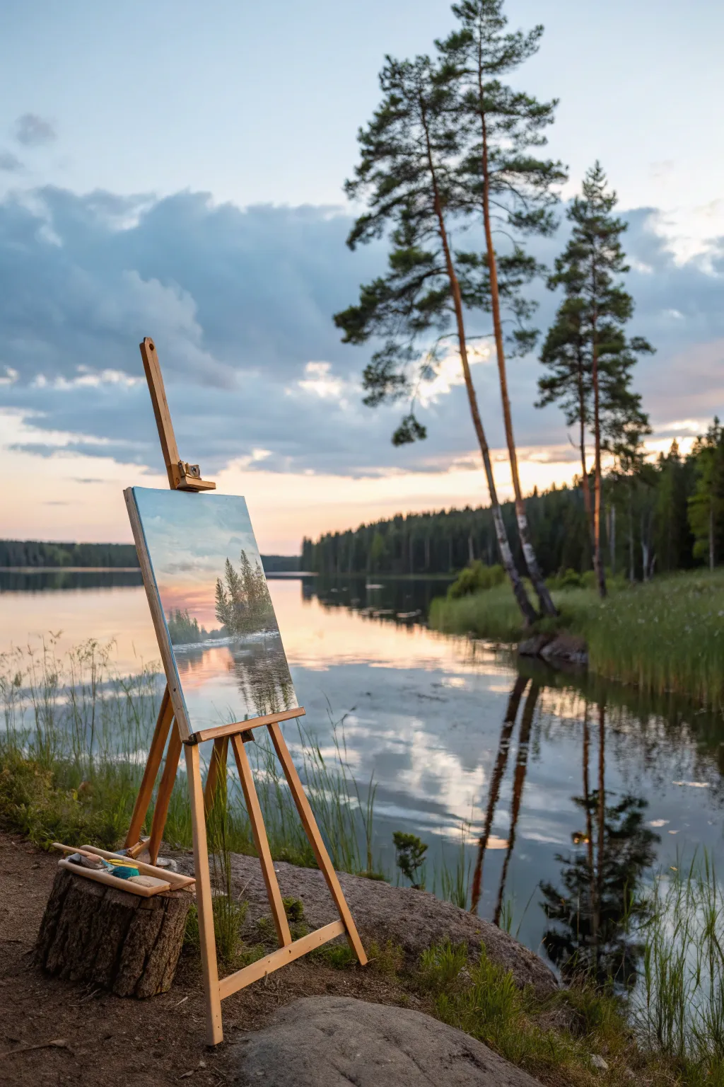 Exploring Different Styles for Painting Nature Scenes