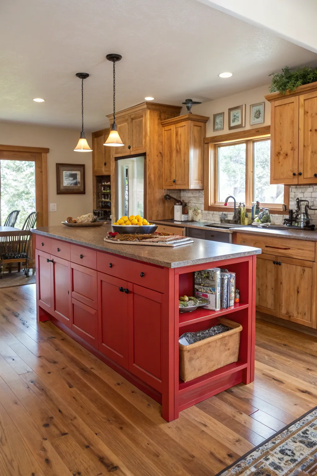 Contemporary Cabin Kitchen Design Ideas