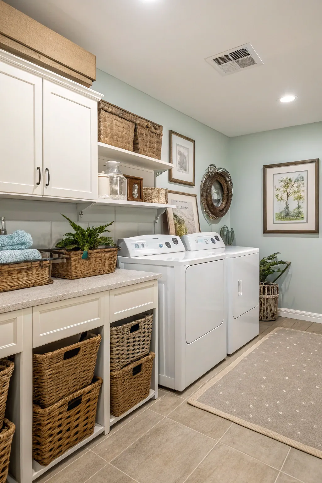 Bringing Rustic Style to the Laundry Room