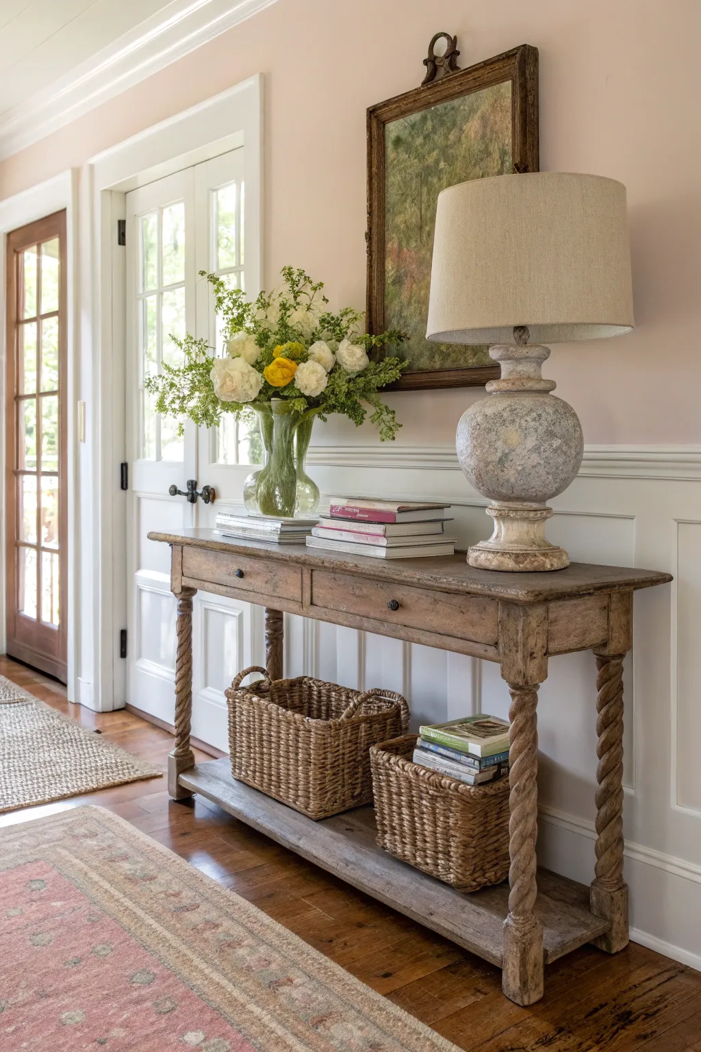 Unique Ideas for Designing a Farmhouse Entryway