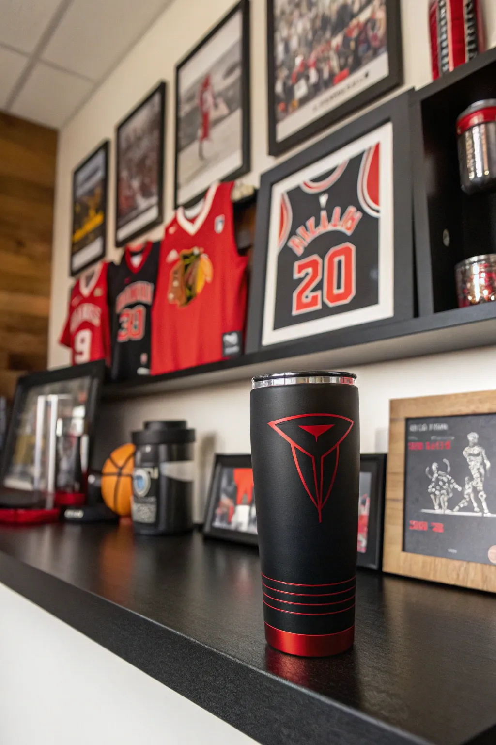 Unique Red and Black Tumbler Ideas