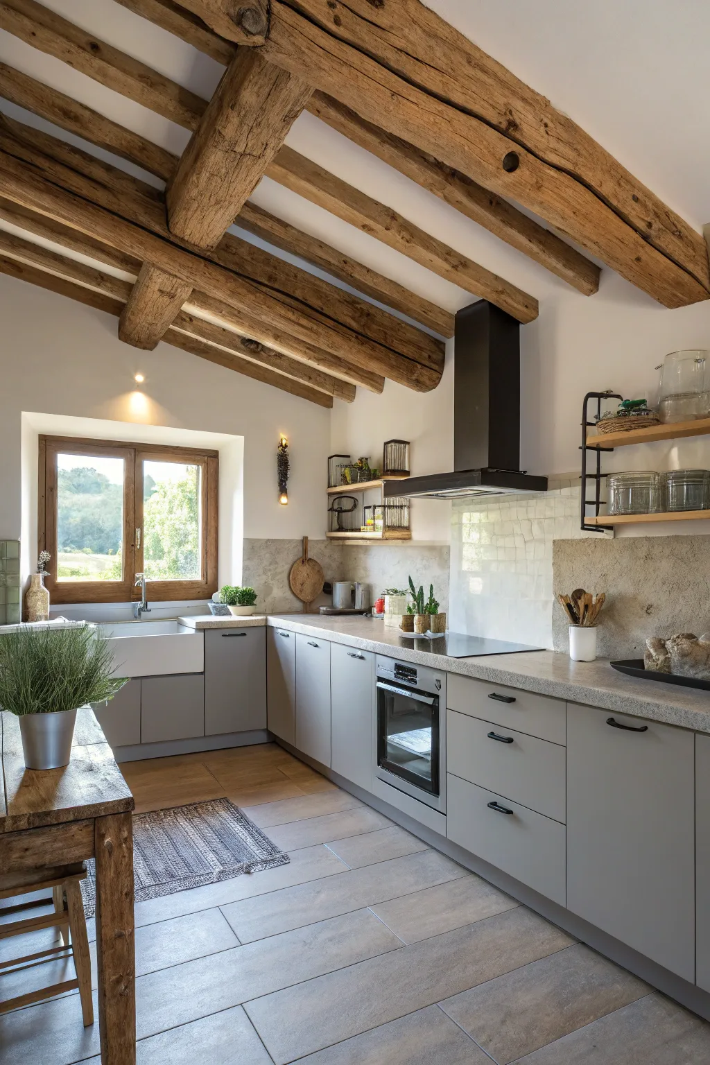 Popular Styles of Kitchen Beams for Any Décor