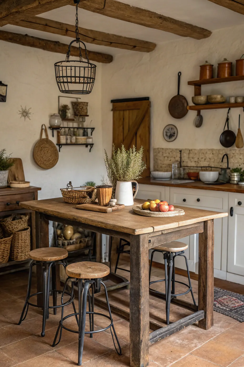 Unique Ideas for a Rustic-Themed Kitchen
