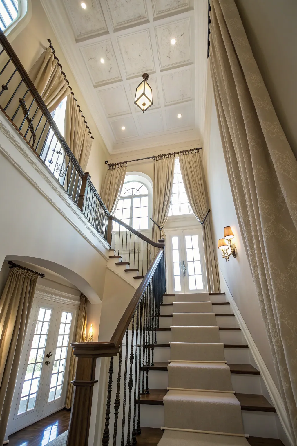 Unique Stairwell Curtain Designs to Transform Your Home