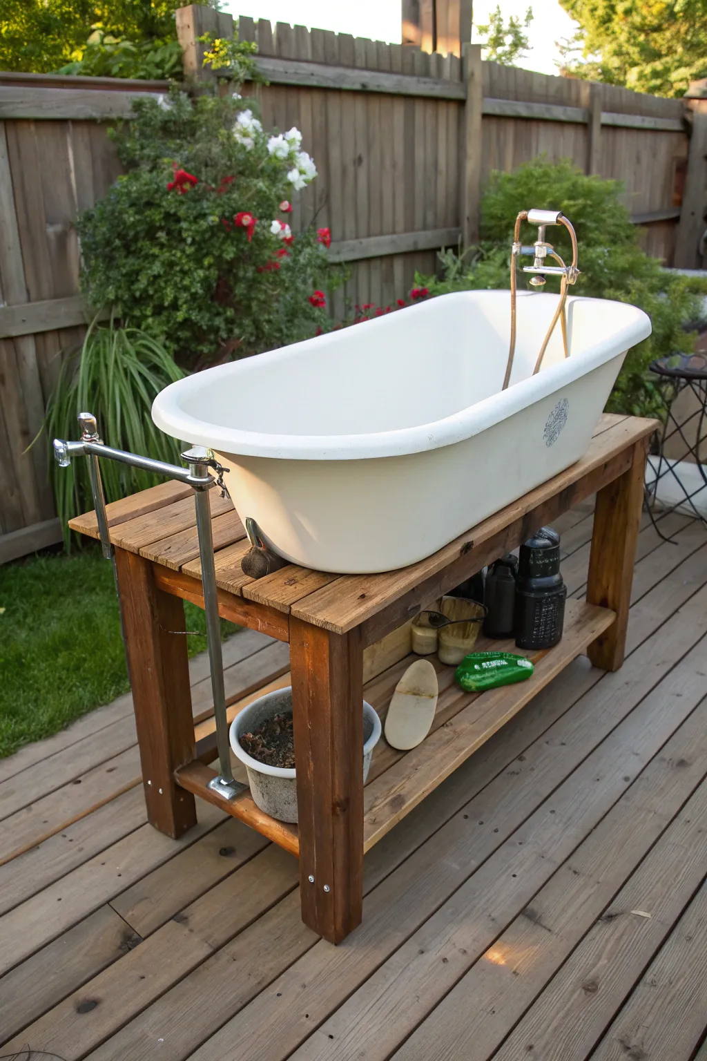 Gallery of Backyard Outdoor Dog Wash Stations