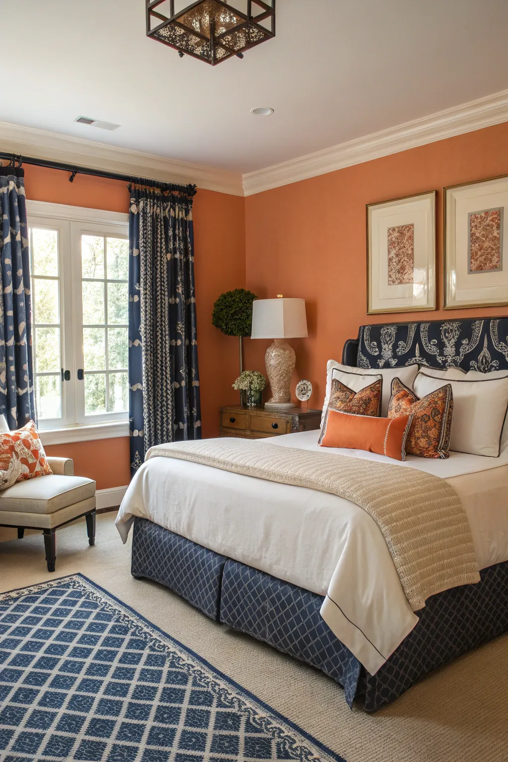 Orange Bedroom Layouts for a Bold and Cozy Retreat
