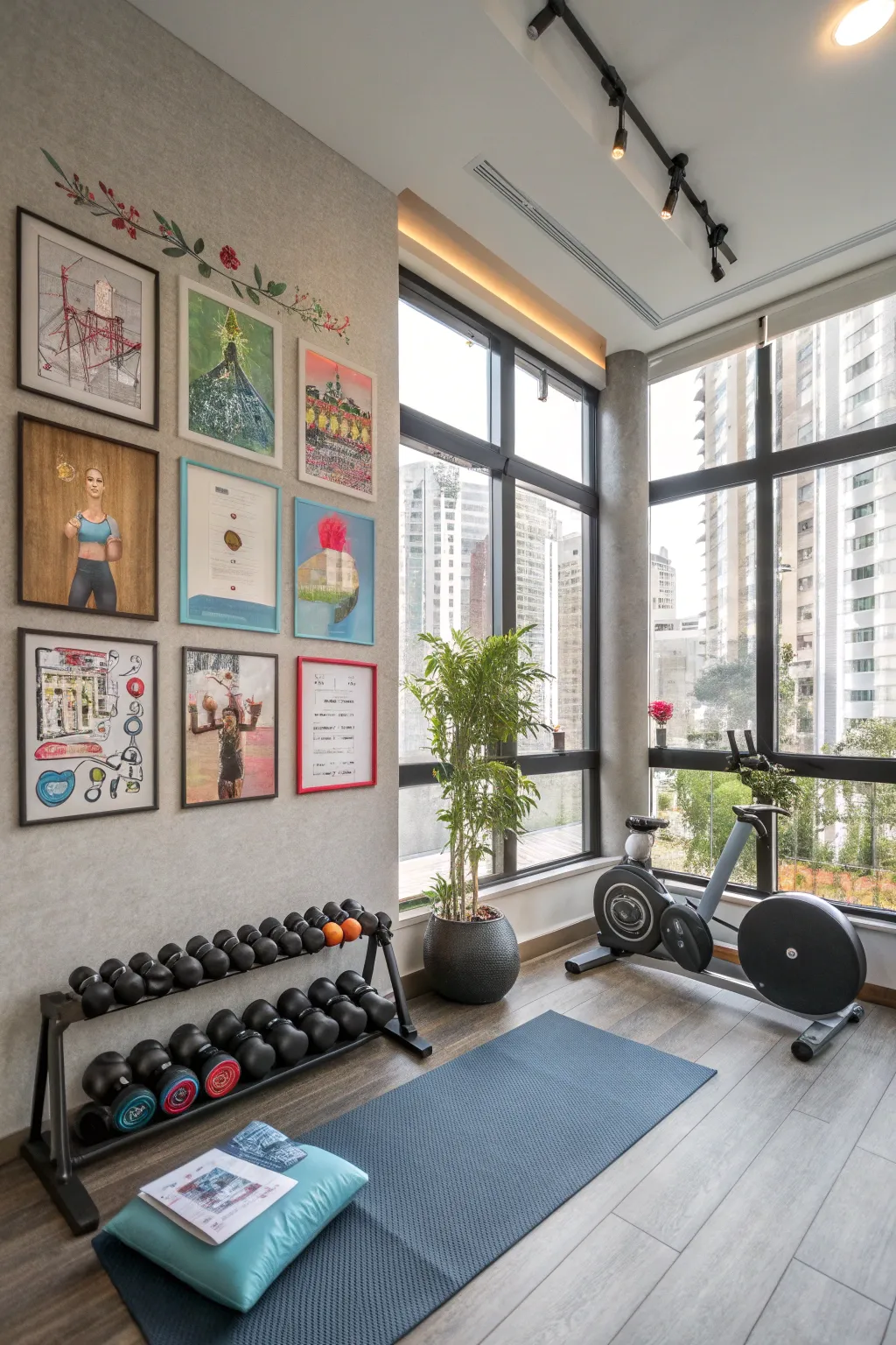 Modern Home Gym Solutions for Apartments