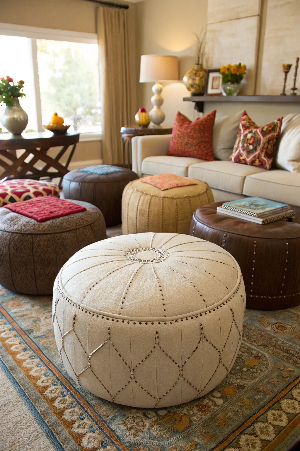 Trendy Ottoman Ideas to Refresh Your Home Decor