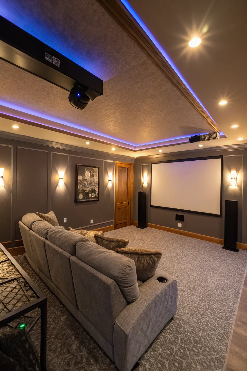 Minimalist Theater Designs for Cozy Living