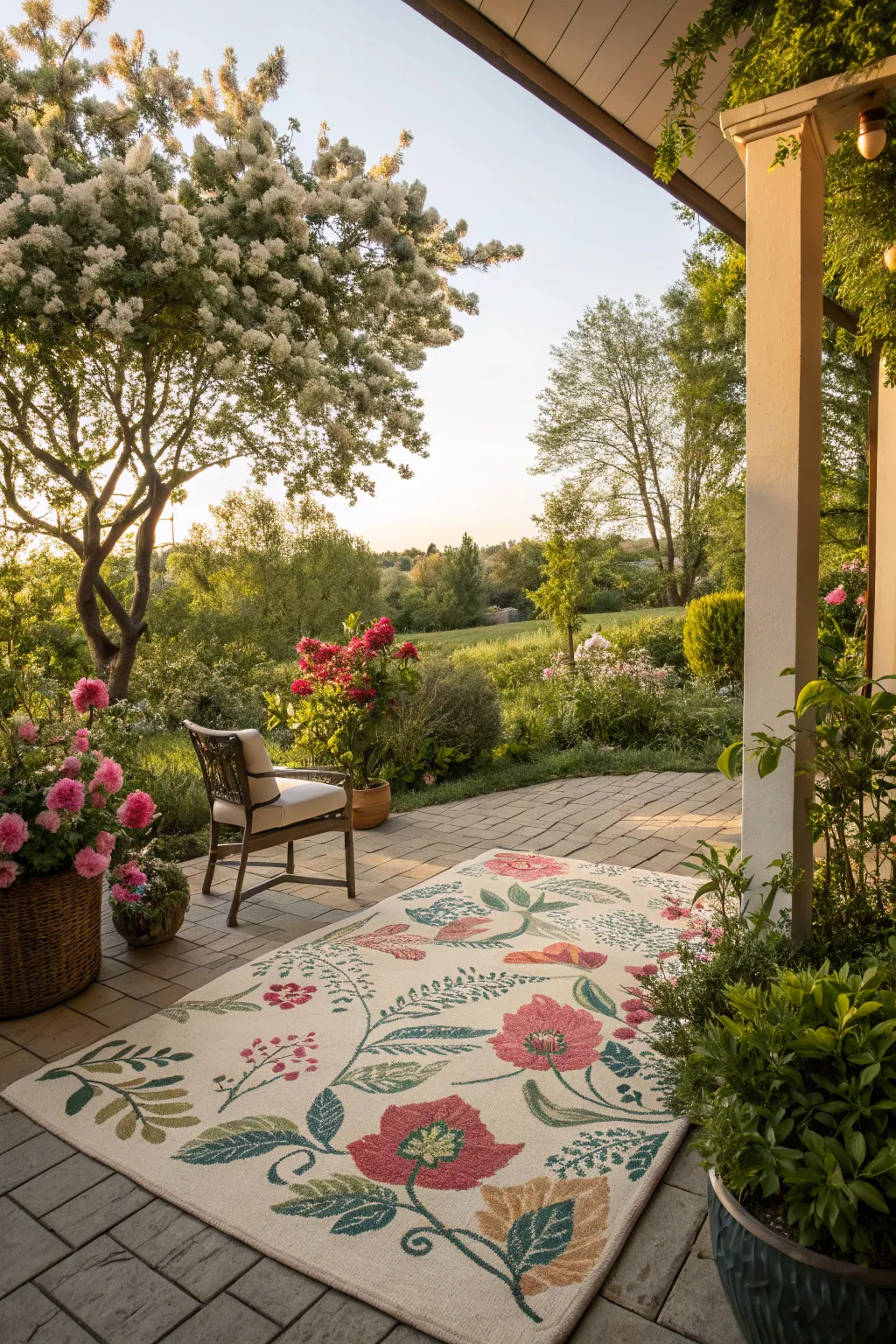 How to Select the Perfect Patio Rug
