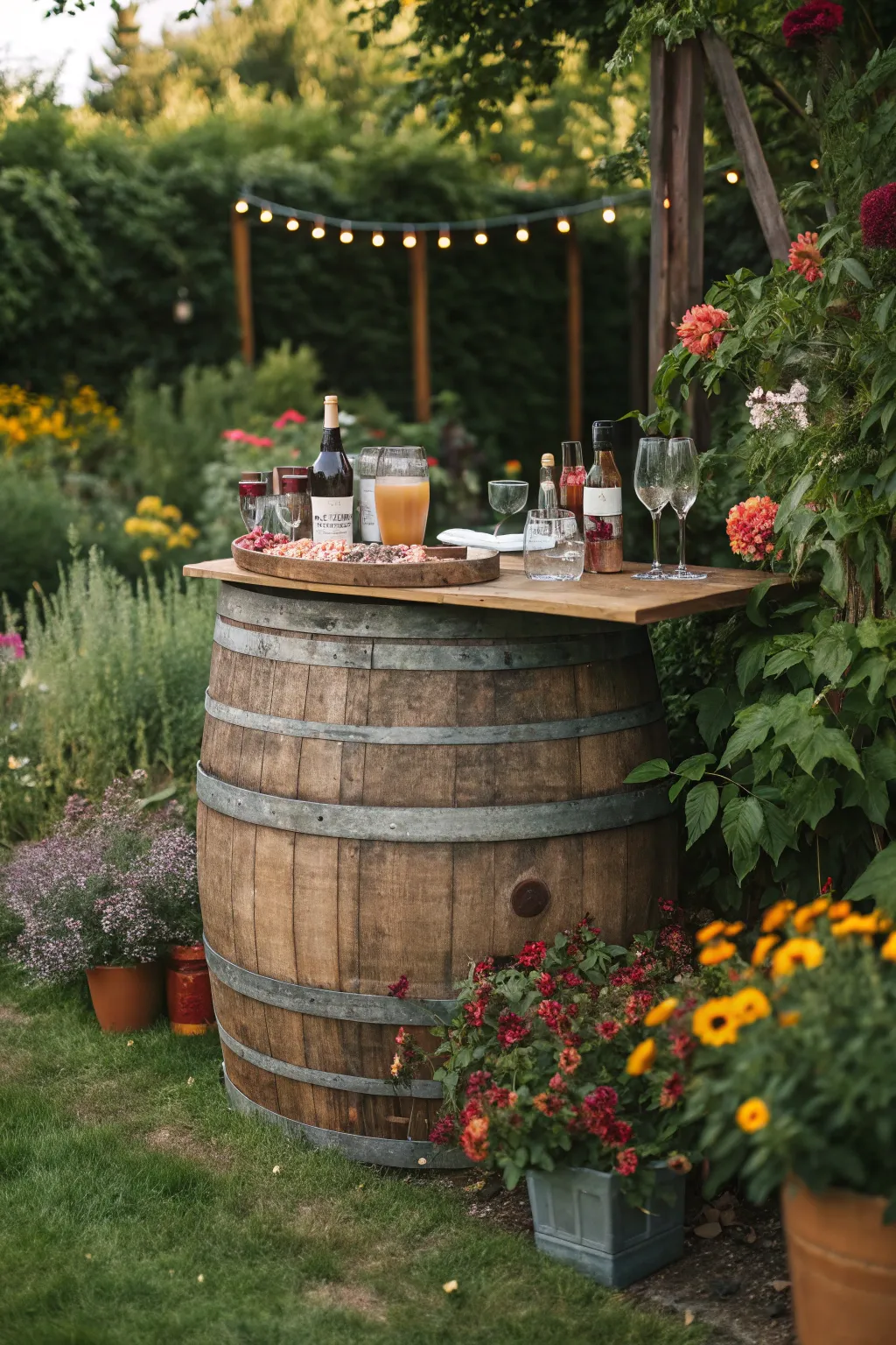 Design Tips for a Memorable Drink Outdoor Station