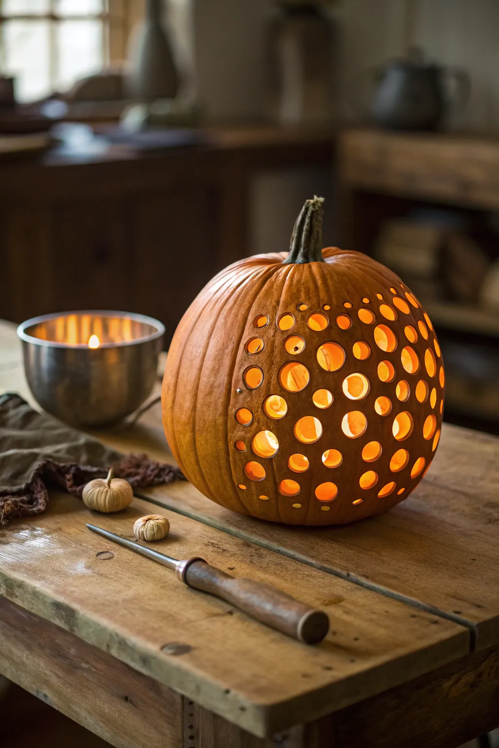 Simple & Festive Halloween Carving Designs