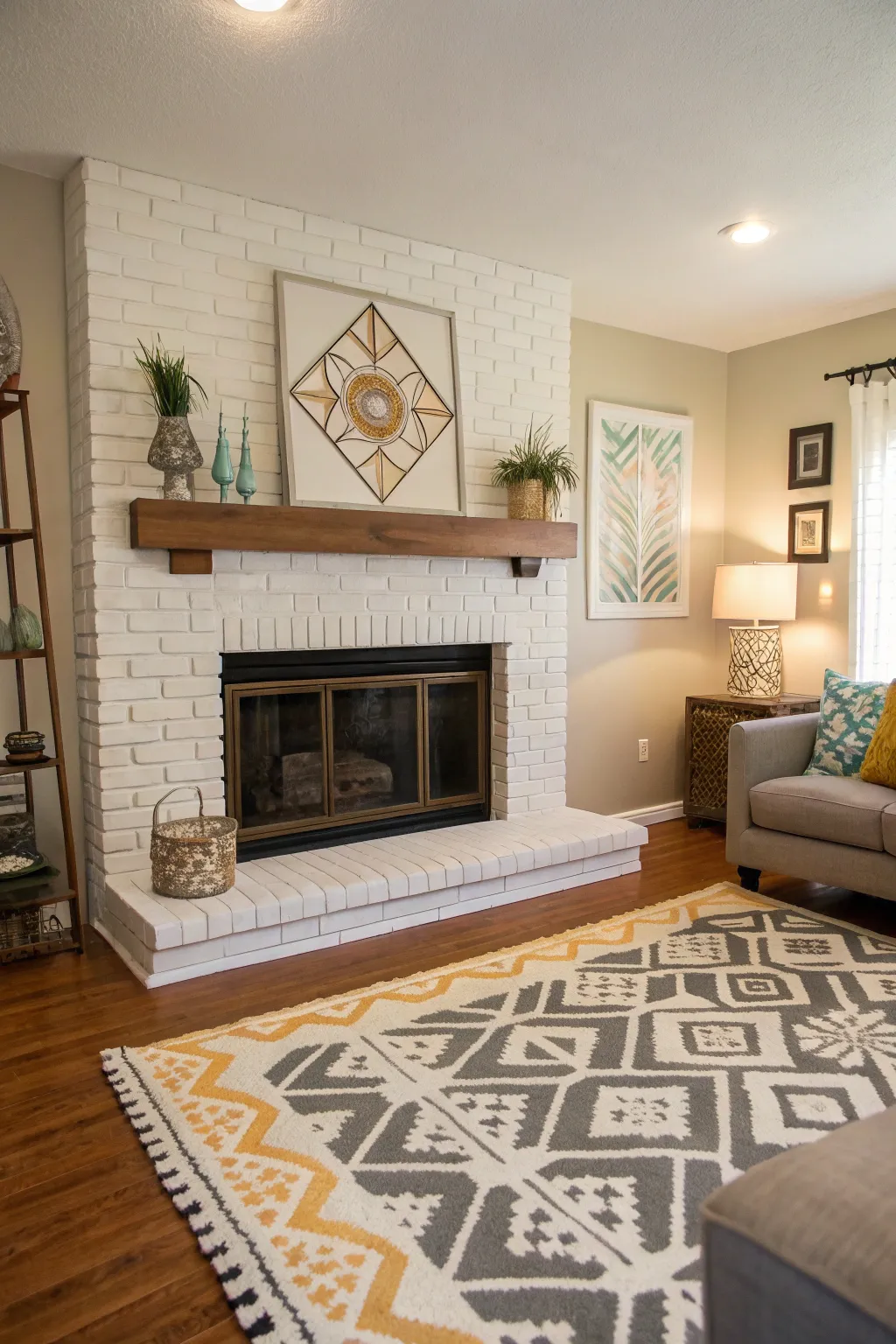 Modern Brick Fireplaces: Chic and Trendy Styles