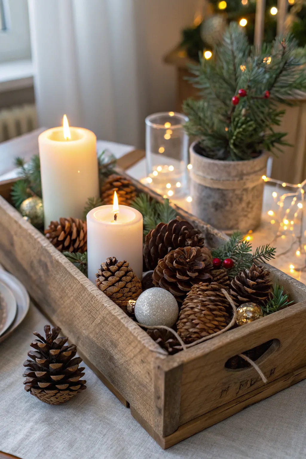 Modern Winter Centerpieces for Contemporary Tables