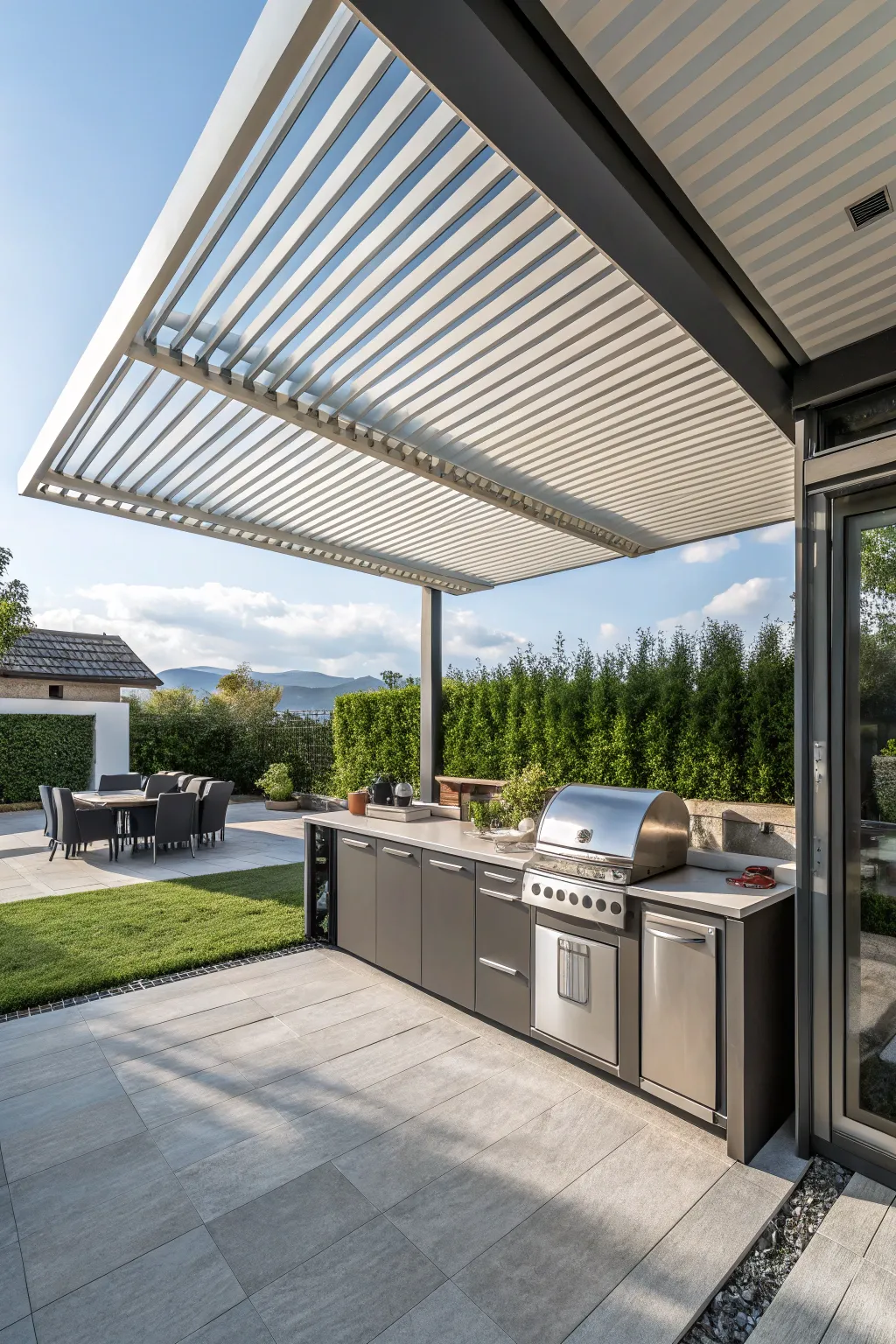 Amazing Covered Outdoor Kitchens to Elevate Your Backyard