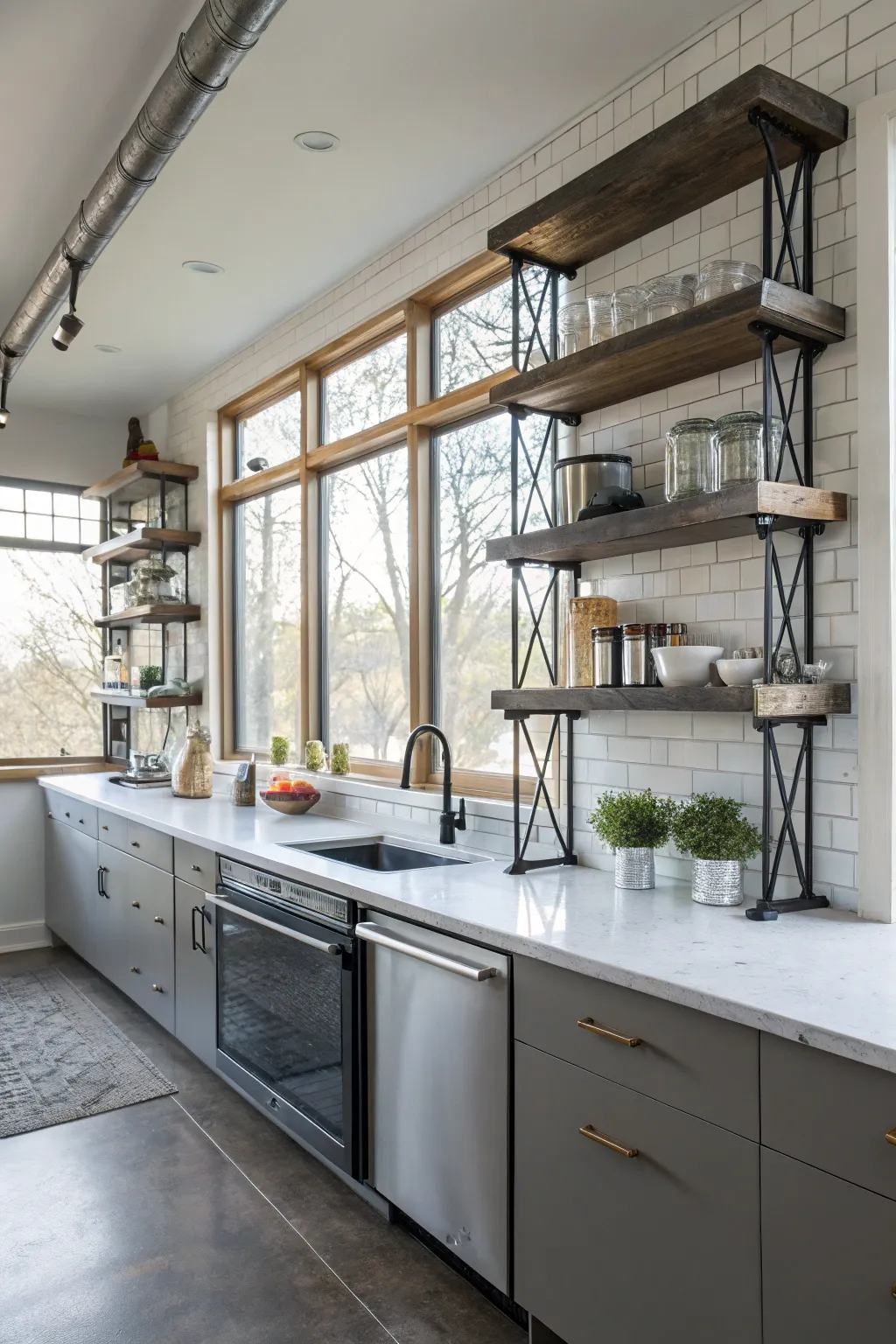 Best Shelf Styles for Kitchen Windows