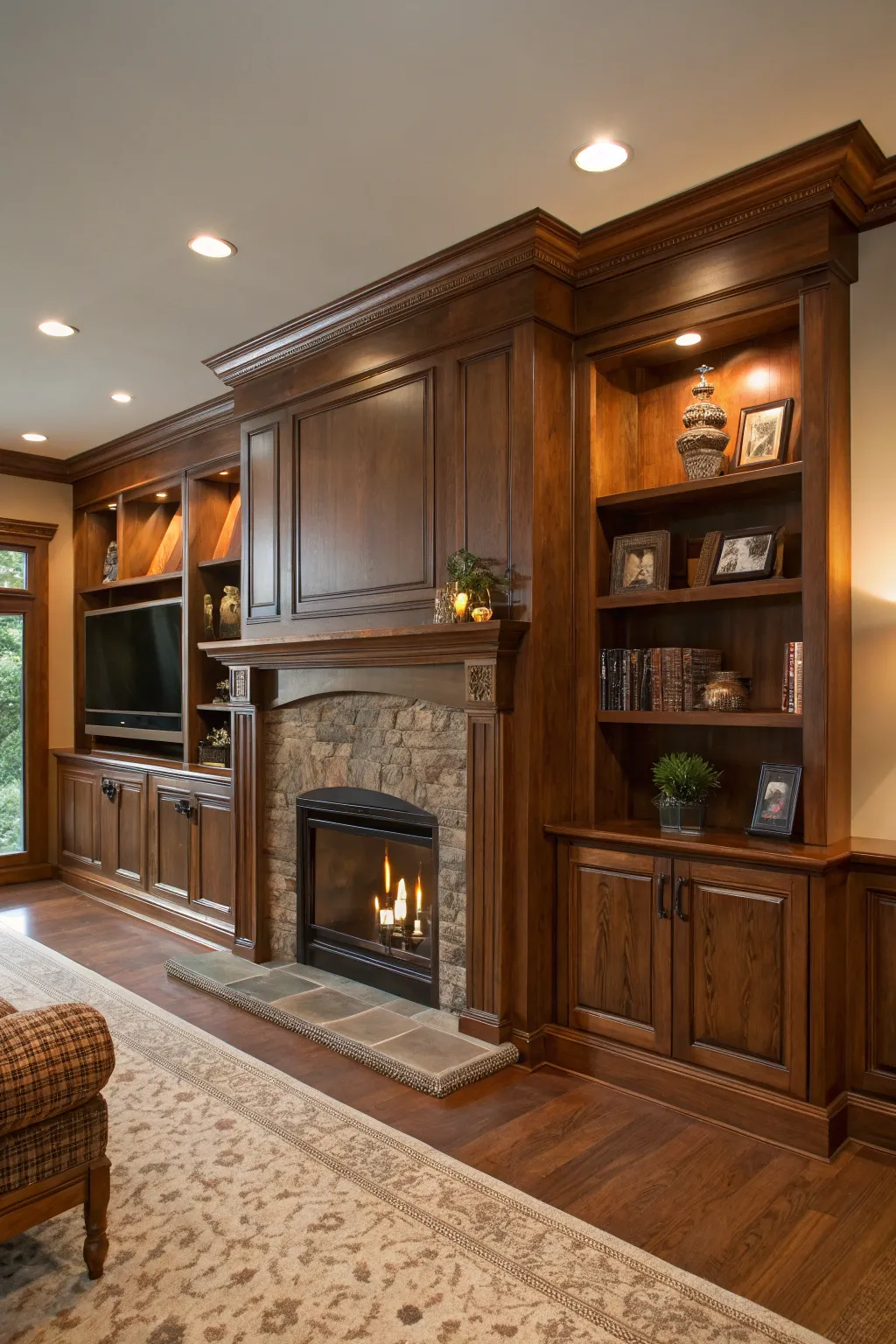 Best Options for Built-Ins Around Your Fireplace
