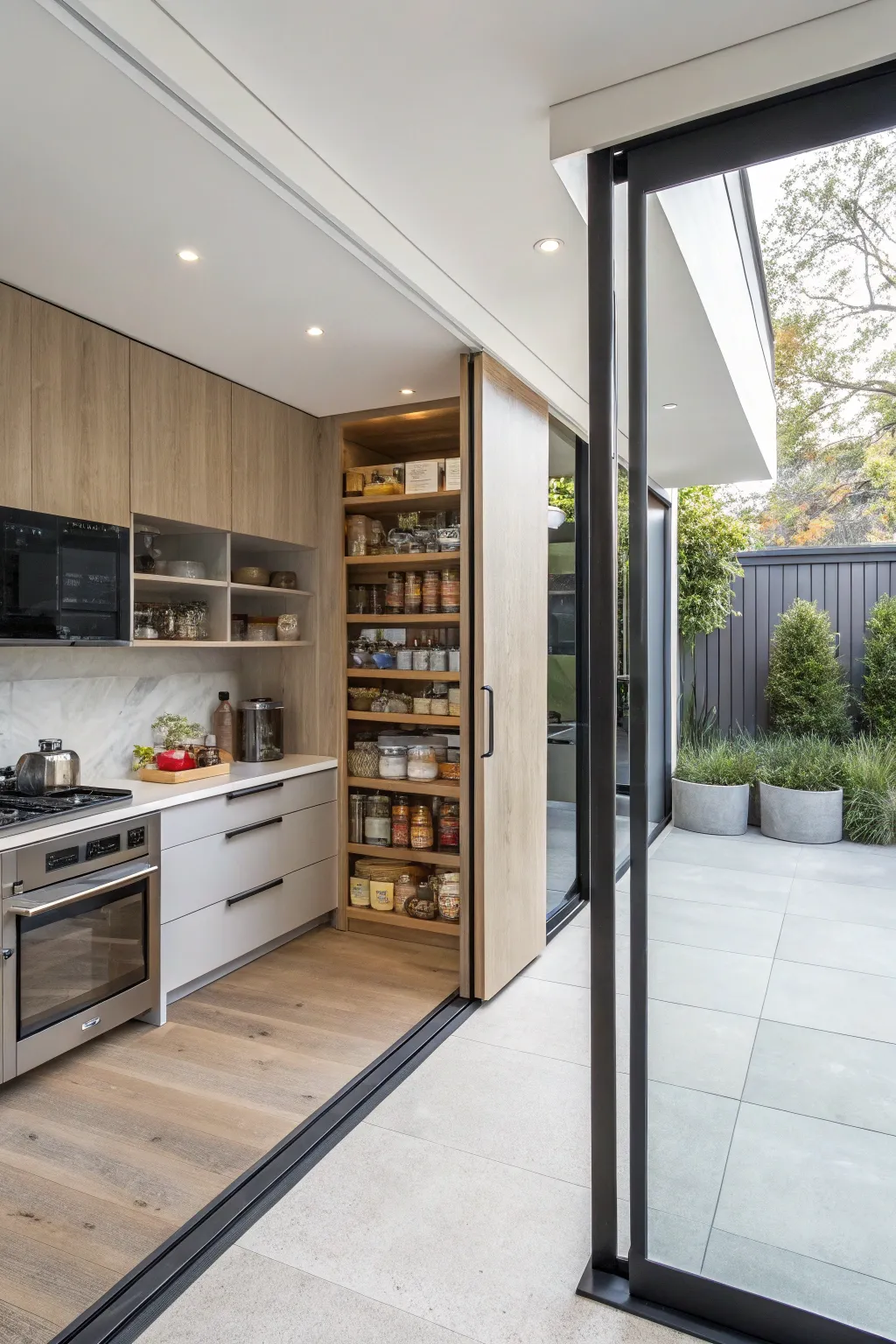 Pantry Concealment Strategies for Sleek Interiors