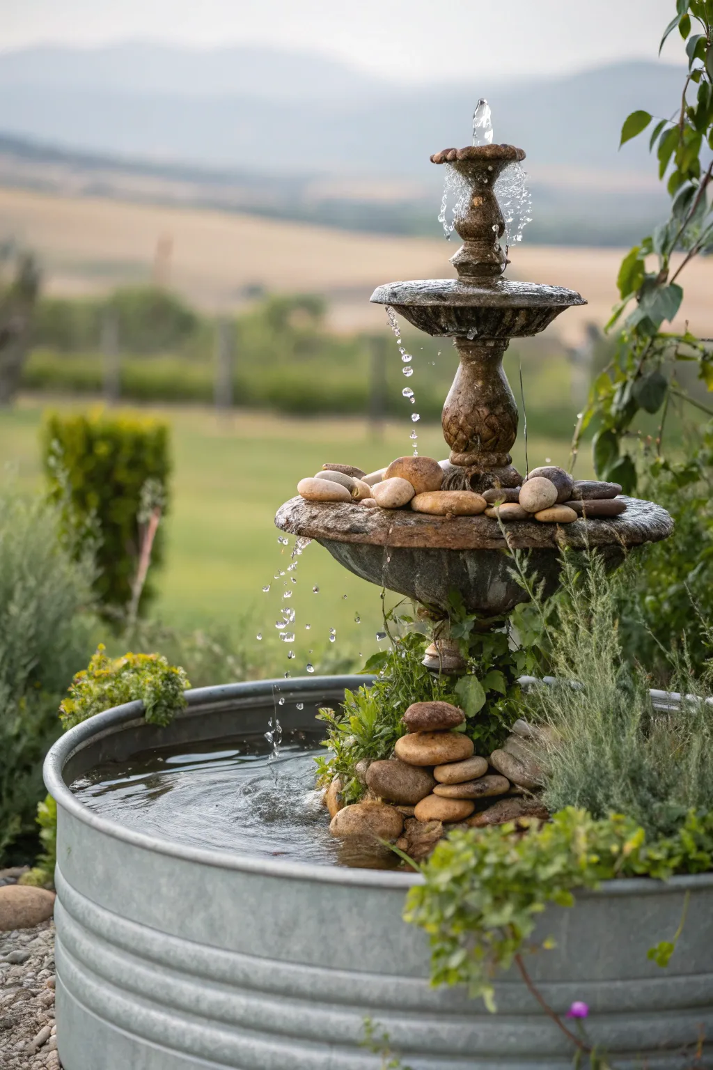 Modern Fountain Trough Design Inspiration