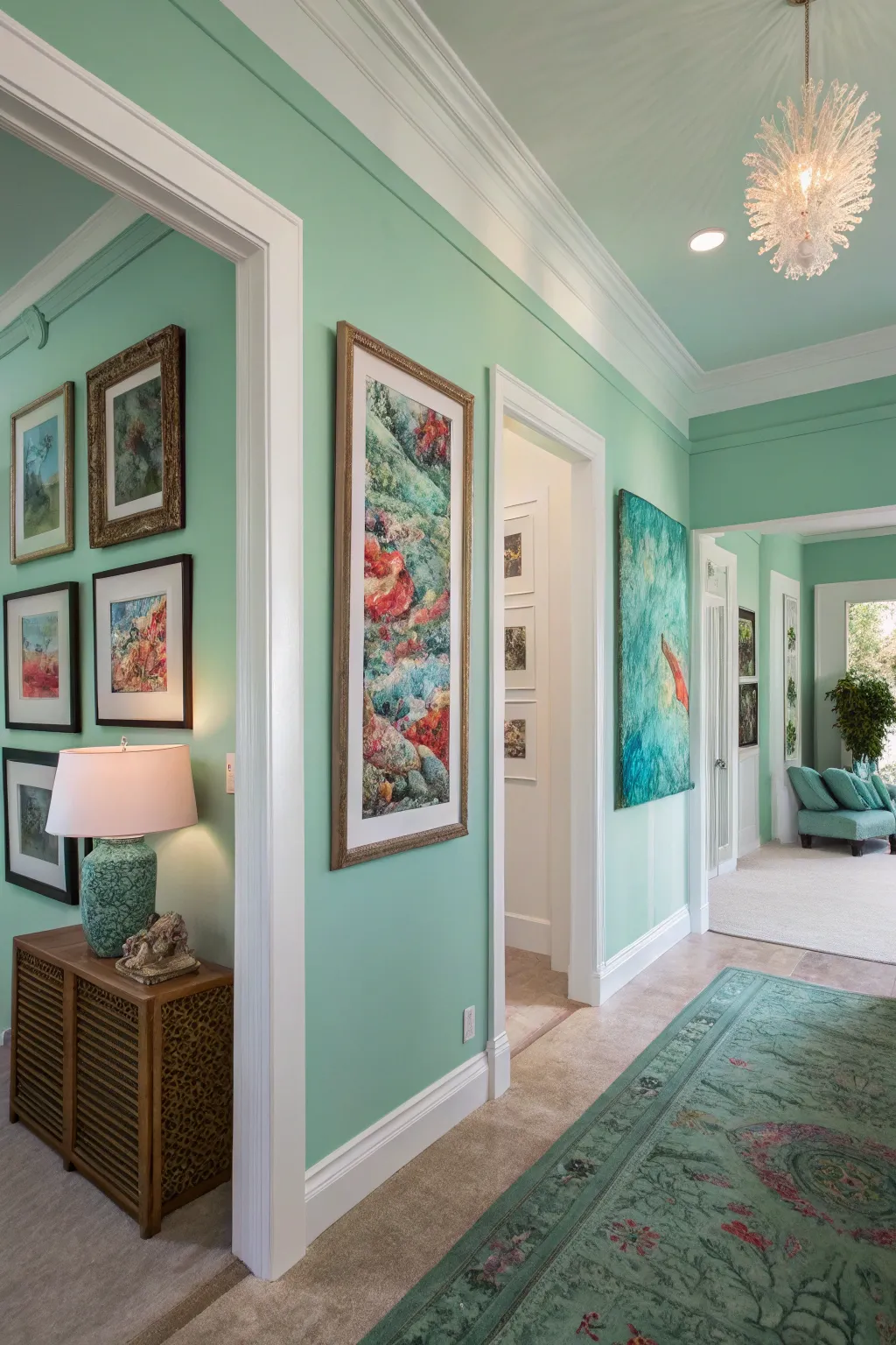 Green Seafoam Wall Color Schemes to Try