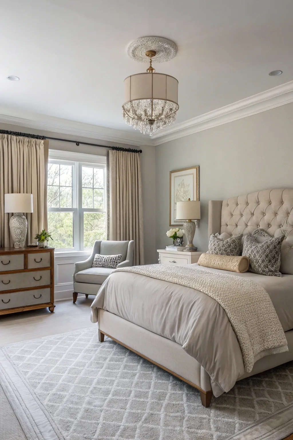 Elegant Master Bedroom Designs with Farmhouse Flair