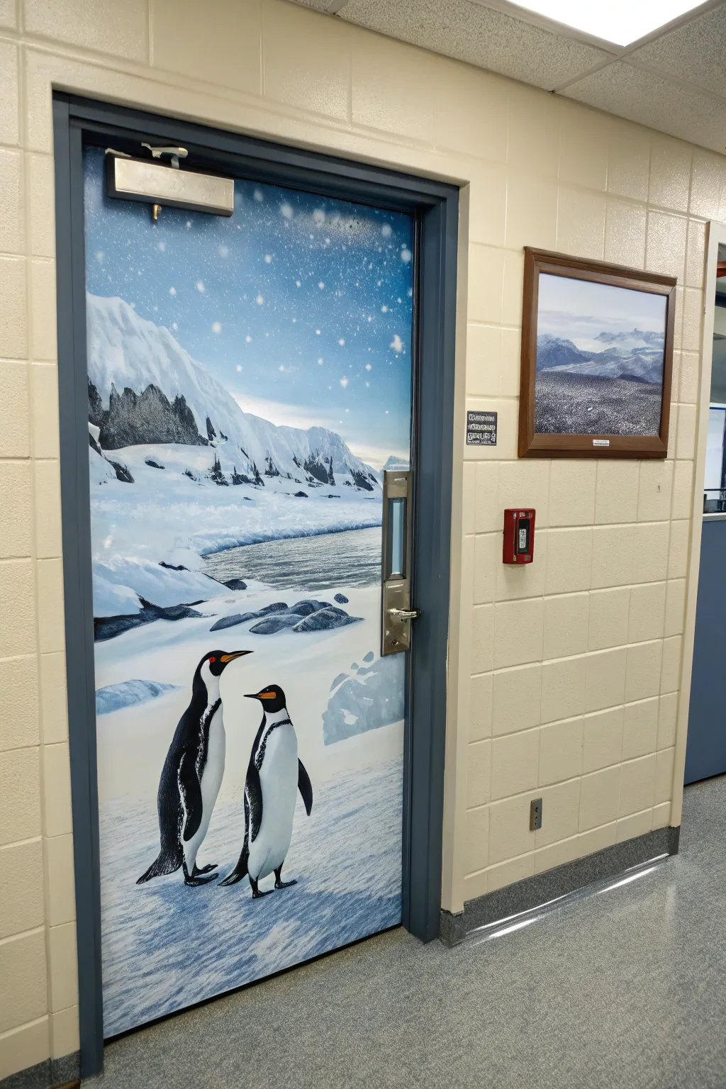 Transform Your School Door for Winter