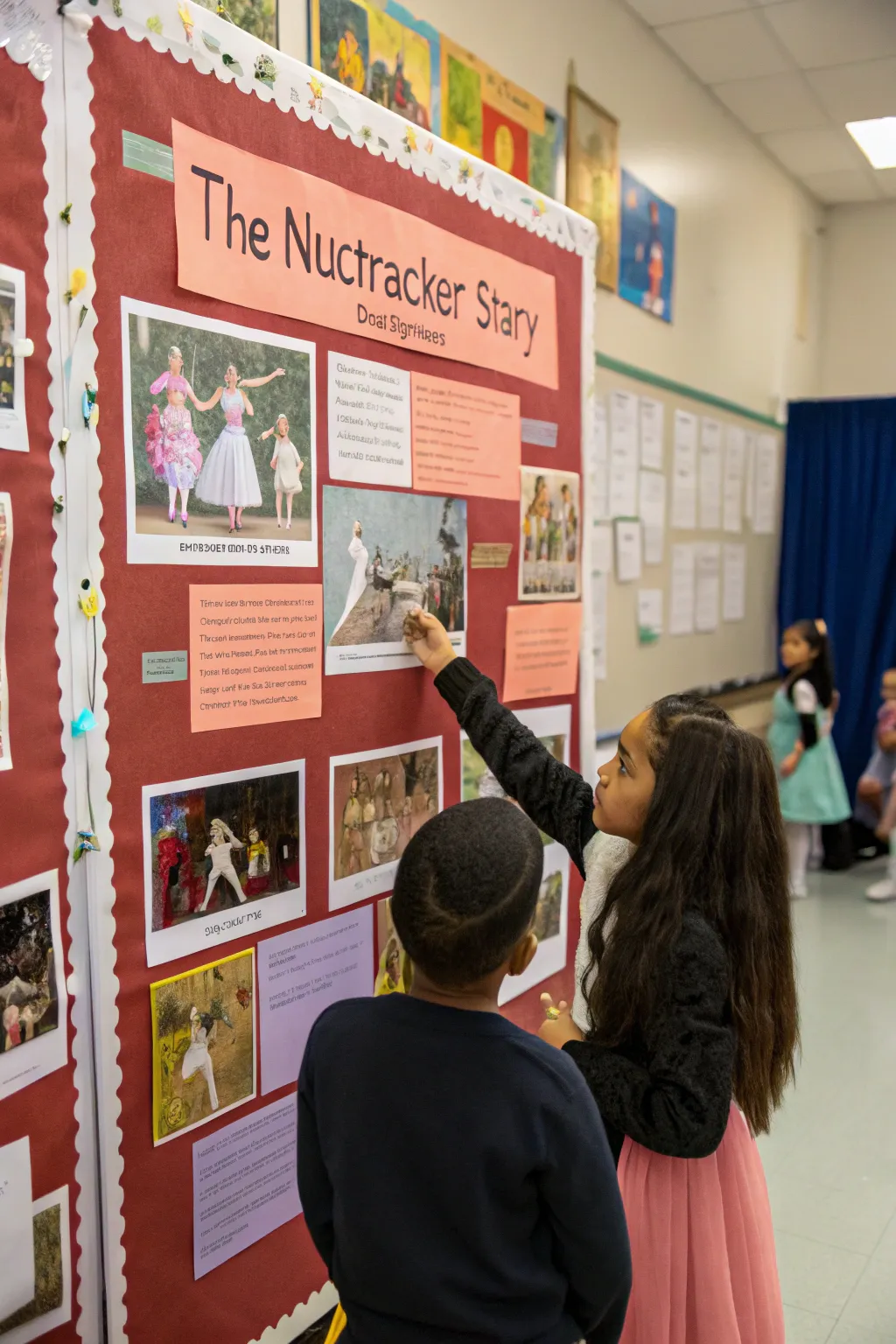 Enchanting Designs for a Nutcracker Bulletin